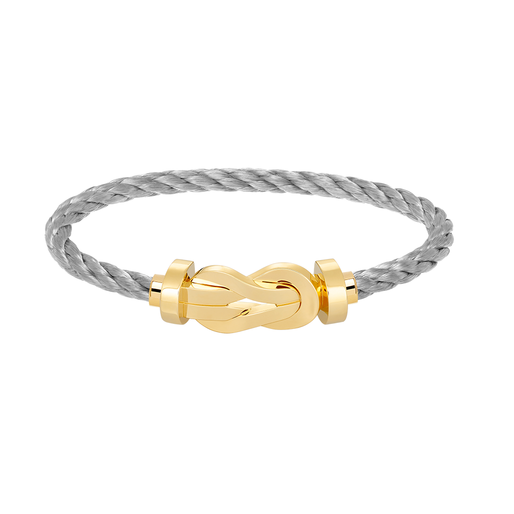 [⭐Hesperis Jewelry]CHANCE LARGE 8 FIGURE BUCKLE NO DIAMOND BRACELET GOLD