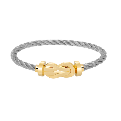 [⭐Hesperis Jewelry]CHANCE LARGE 8 FIGURE BUCKLE NO DIAMOND BRACELET GOLD