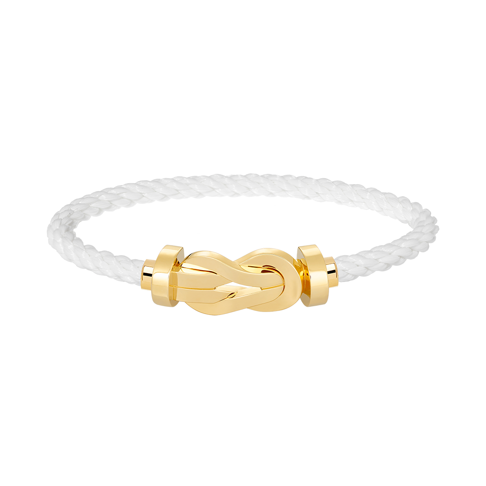 [⭐Hesperis Jewelry]CHANCE LARGE 8 FIGURE BUCKLE NO DIAMOND BRACELET GOLD