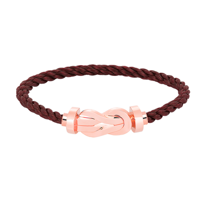 [⭐Hesperis Jewelry]CHANCE LARGE 8 FIGURE BUCKLE NO DIAMOND BRACELET ROSE GOLD