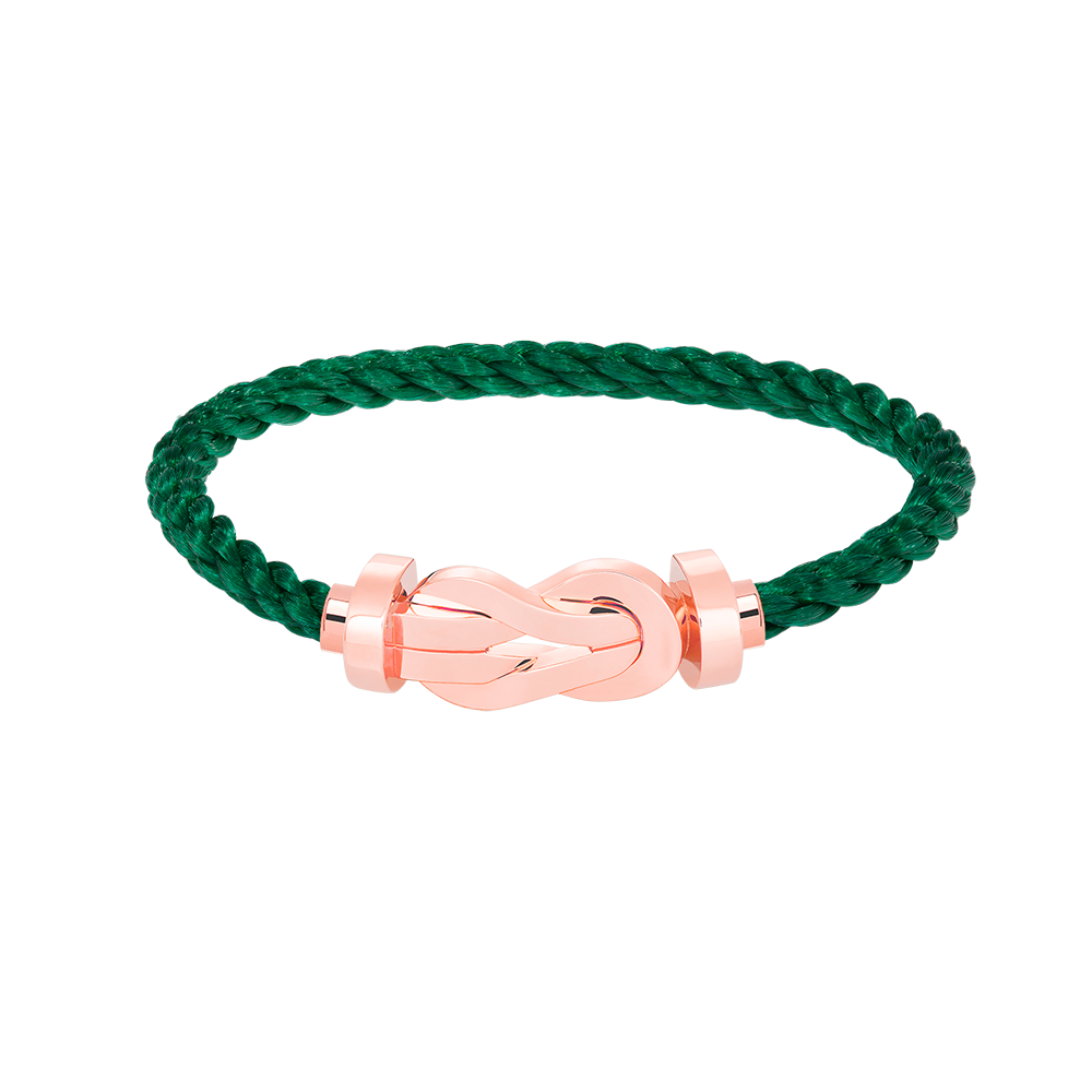 [⭐Hesperis Jewelry]CHANCE LARGE 8 FIGURE BUCKLE NO DIAMOND BRACELET ROSE GOLD
