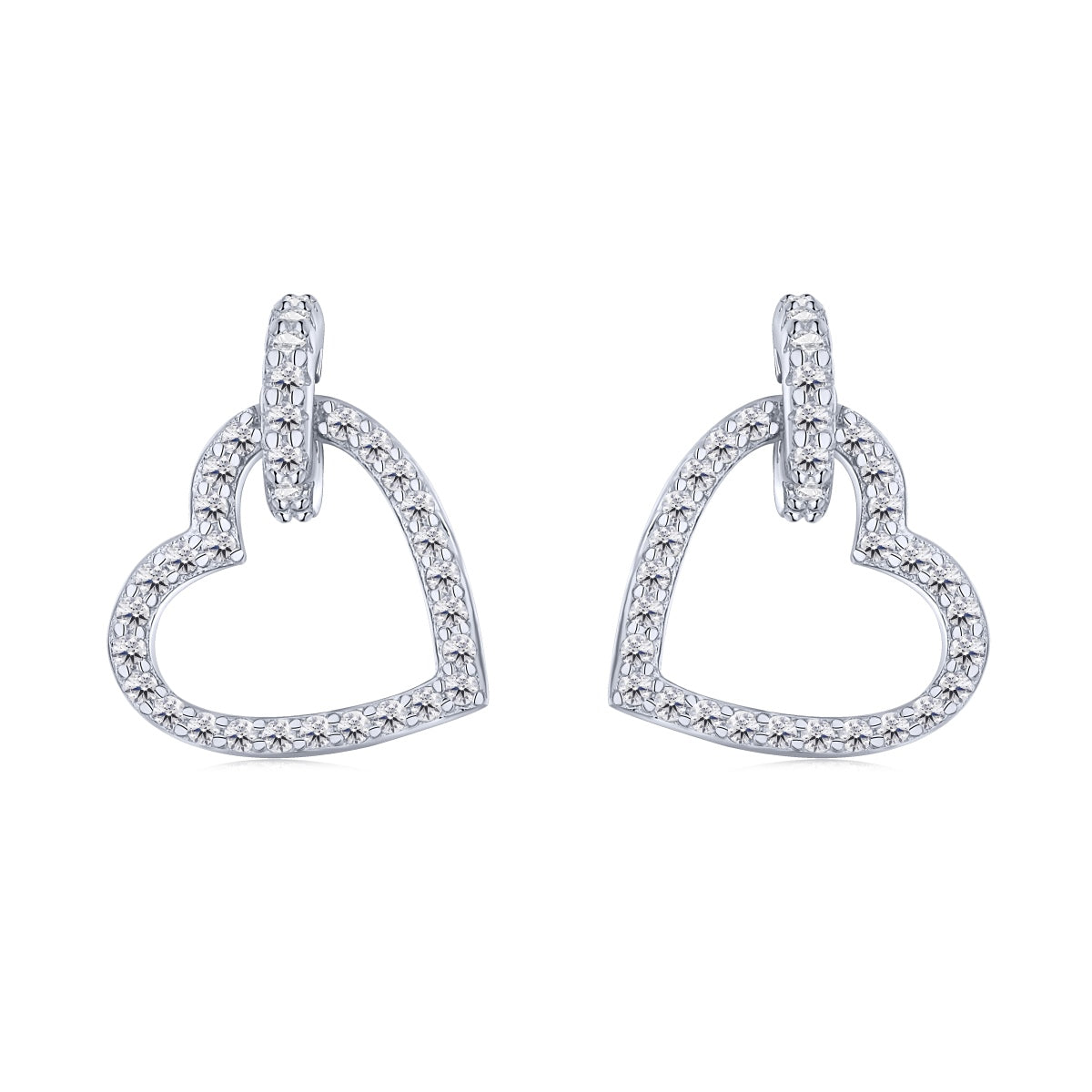 [Hesperis Jewelry]Dainty Heart Shape Earrings