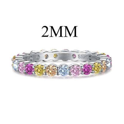 [Hesperis Jewelry]Elegant Vivid Round Cut Daily Ring