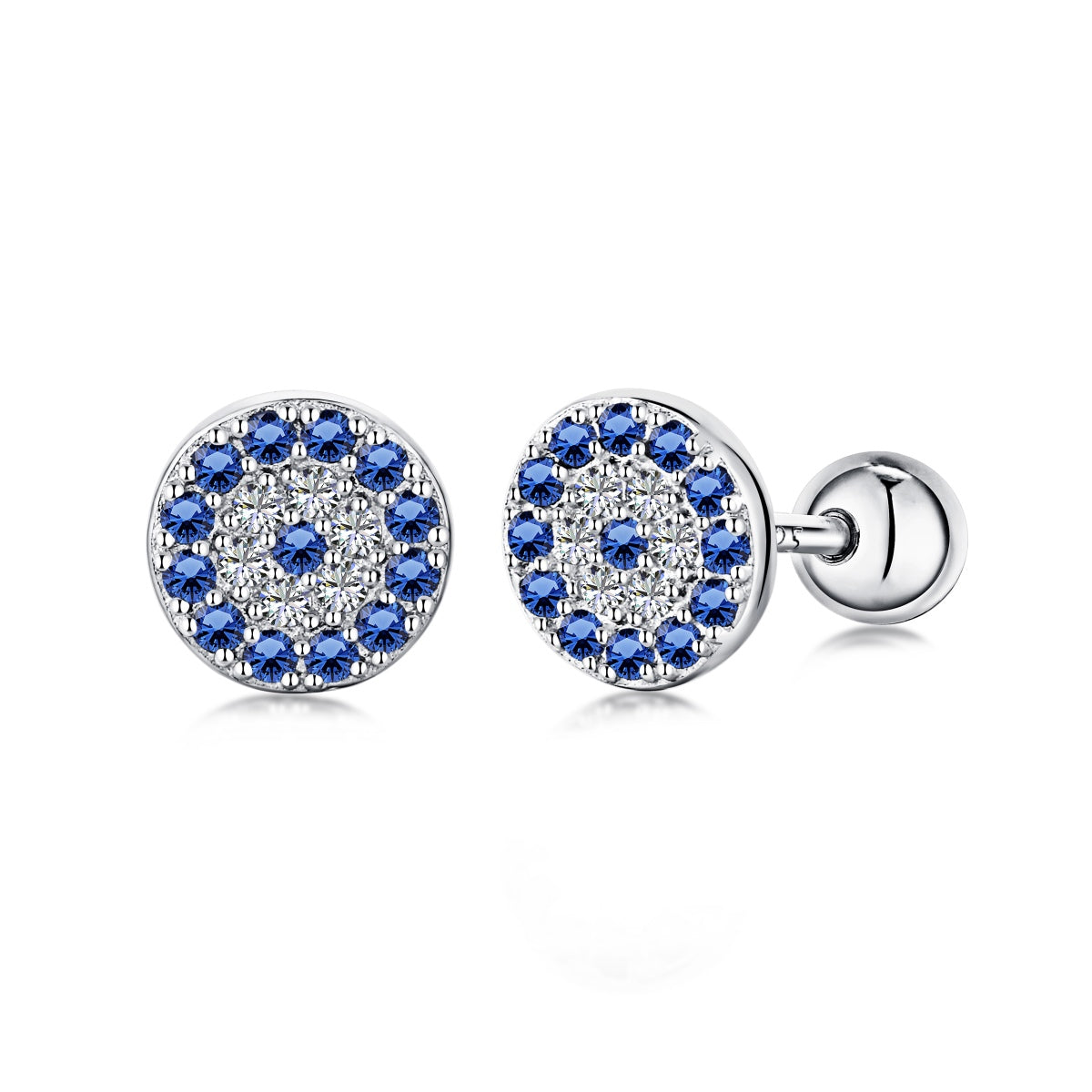 [Hesperis Jewelry]Devil's Eye Ear Bone Nail Earrings