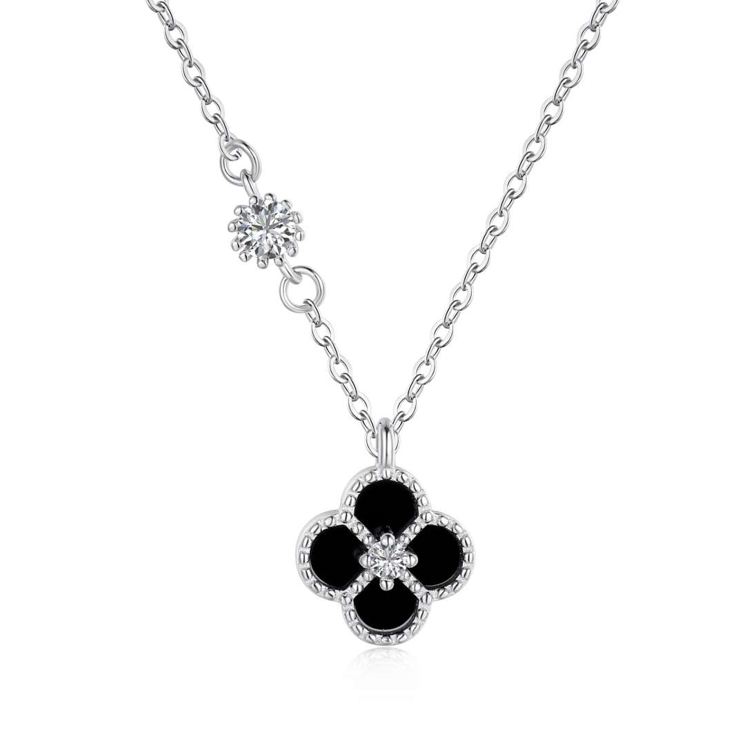 [Hesperis Jewelry]Delicate Flower Shape Necklace