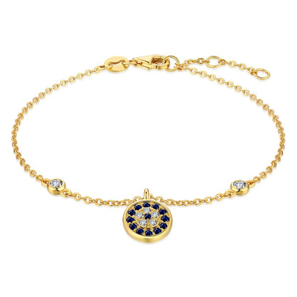 [Hesperis Jewelry]Devil's Eye Round Shape Bracelet