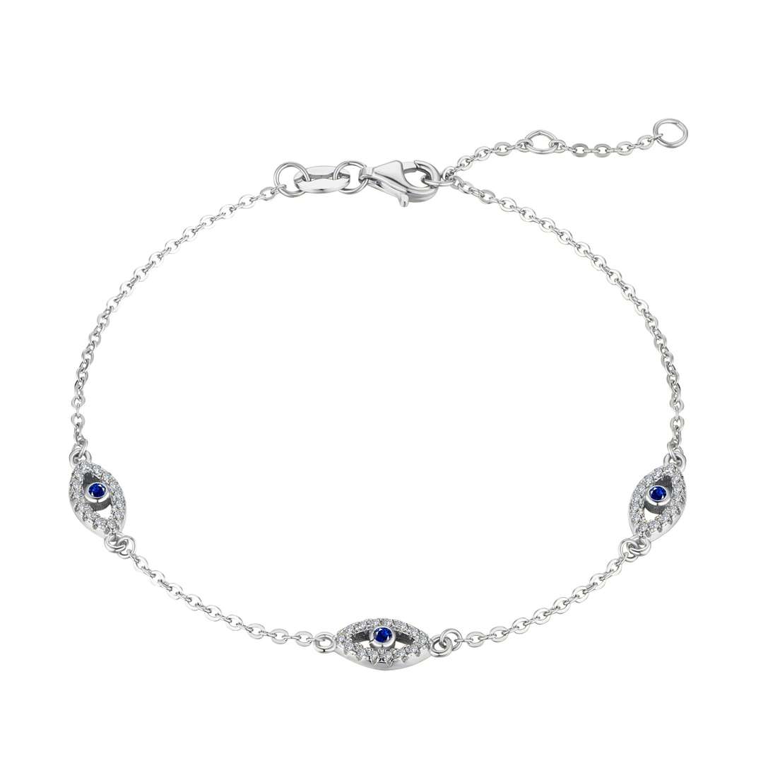 [Hesperis Jewelry]Evil Eye Shape Pendent Necklace