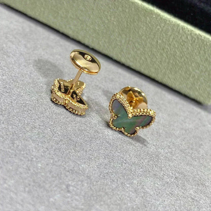 [⭐Hesperis Jewelry]BUTTERFLY DARK MOP  EARRINGS