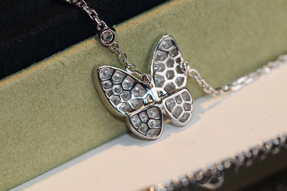 [⭐Hesperis Jewelry]BUTTERFLY DIAMOND NECKLACE