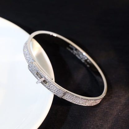 [⭐Hesperis Jewelry]KELLY BRACELET DIAMOND PAVED