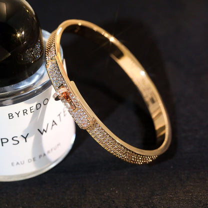 [⭐Hesperis Jewelry]KELLY BRACELET DIAMOND PAVED