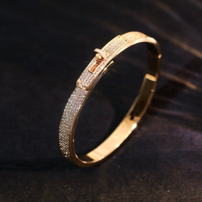 [⭐Hesperis Jewelry]KELLY BRACELET DIAMOND PAVED