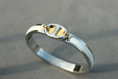[⭐Hesperis Jewelry]CLIC CHAINE SILVER BRACELET