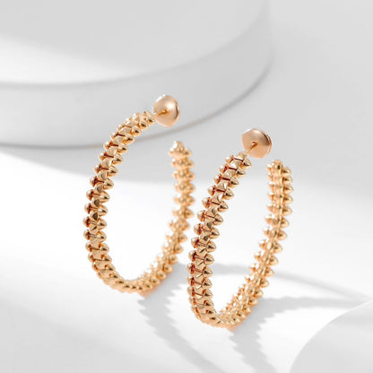 [⭐Hesperis Jewelry]CLASH HOOP EARRINGS