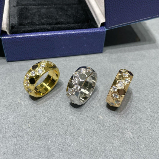 [⭐Hesperis Jewelry]BEE LOVE DIAMOND LARGE RING