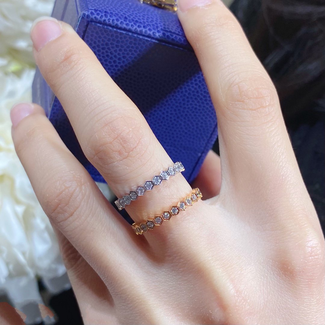 [⭐Hesperis Jewelry]BEE LOVE DIAMOND PAVED SMALL RING