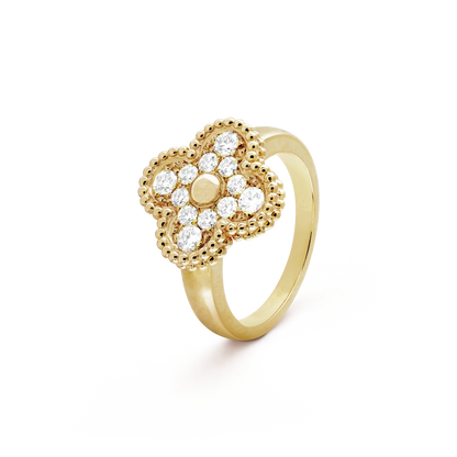 [⭐Hesperis Jewelry]CLOVER DIAMOND RING