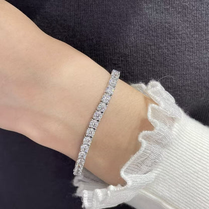 [⭐Hesperis Jewelry jewelrys]TENNIS BRACELET WITH FULL DIAMOND SETTING