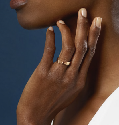 [⭐Hesperis Jewelry]ALLIANCE LIENS VIDENCE 4MM RING
