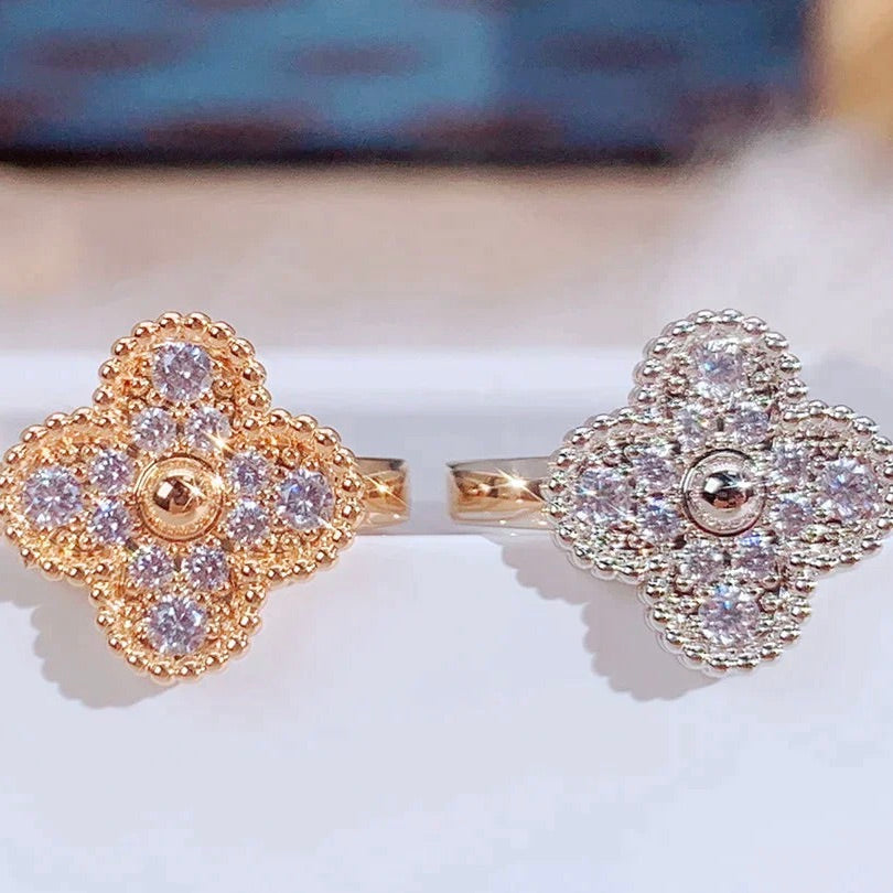 [⭐Hesperis Jewelry]CLOVER DIAMOND RING