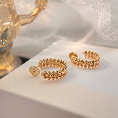 [⭐Hesperis Jewelry]CLASH SMALL HOOP EARRINGS