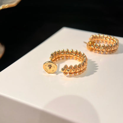 [⭐Hesperis Jewelry]CLASH SMALL HOOP EARRINGS
