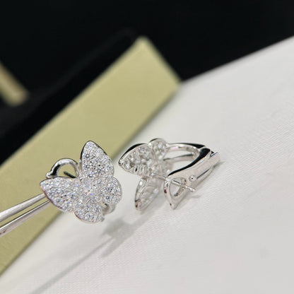 [⭐Hesperis Jewelry]BUTTERFLY ALL DIAMOND EARRINGS