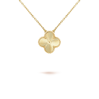 [⭐Hesperis Jewelry]CLOVER 15MM LASER NECKLACE AND BOX