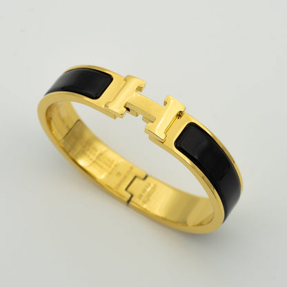 [⭐Hesperis Jewelry]H BLACK BRACELET
