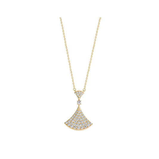 [⭐Hesperis Jewelry]DREAM NECKLACE GOLD FULL DIAMOND