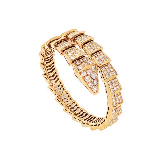 [⭐Hesperis Jewelry]SERPENTI BRACELET 8MM GOLD DIAMOND