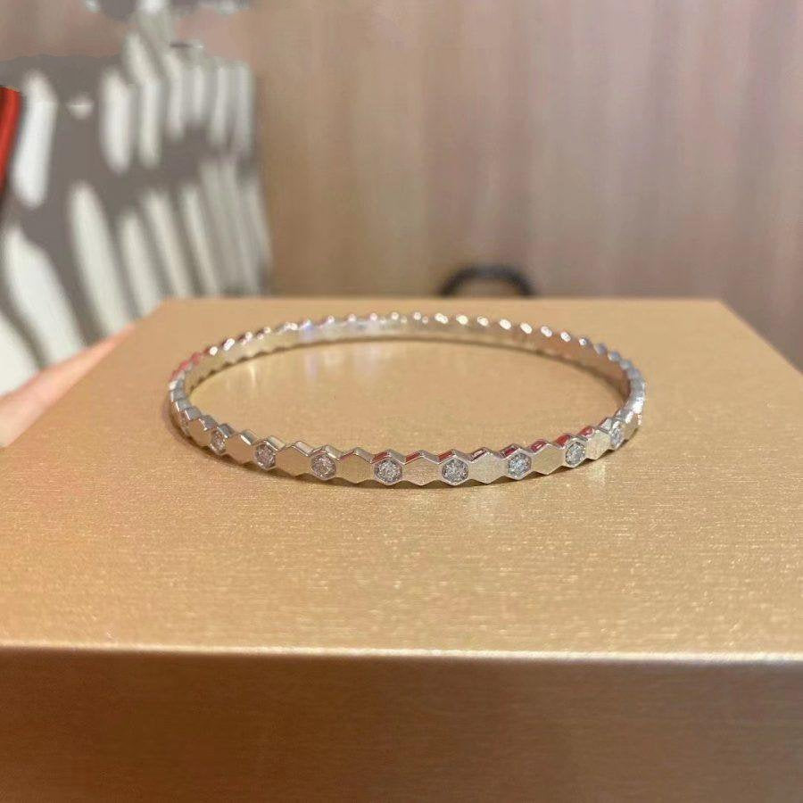[⭐Hesperis Jewelry]BEE LOVE SILVER DIAMOND BRACELET