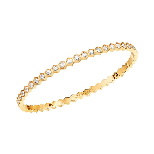 [⭐Hesperis Jewelry]BEE LOVE GOLD BRACELET FULL DIAMOND