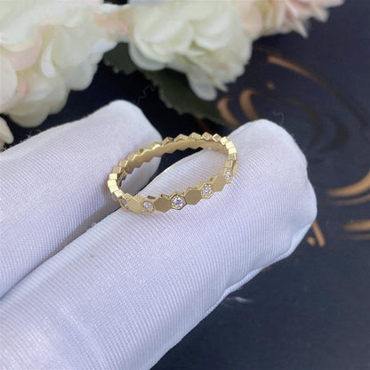[⭐Hesperis Jewelry]BEE LOVE RING GOLD DIAMOND