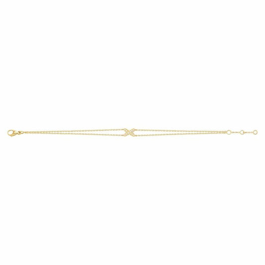 [⭐Hesperis Jewelry]JEUX BRACELET GOLD DIAMOND