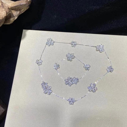 [⭐Hesperis Jewelry]FRIVOLE SILVER 5 FLOWERS BRACELET
