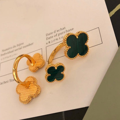 [⭐Hesperis Jewelry]CLOVER BETWEEN THE FINGER RING