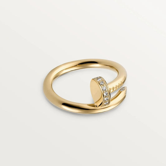 [⭐Hesperis Jewelry]JUSTE RING 2.65MM GOLD DIAMOND